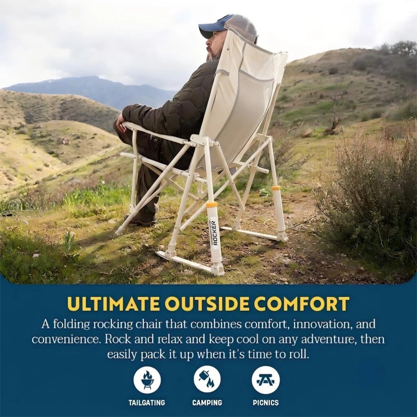 The Rock-Anywhere™ Auto-Shock Rocker