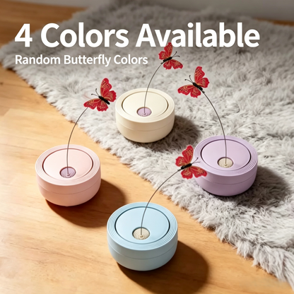 Automatic Rotating Butterfly Cat Toy, Hands‑Free Interactive Cat Teaser for Indoor Cats